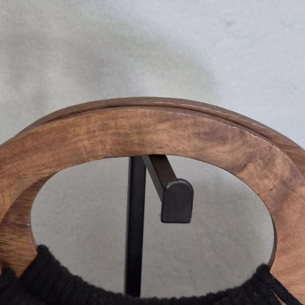 Black Fringe Women Bag By Danielle Nicole - Picture 5 of 5